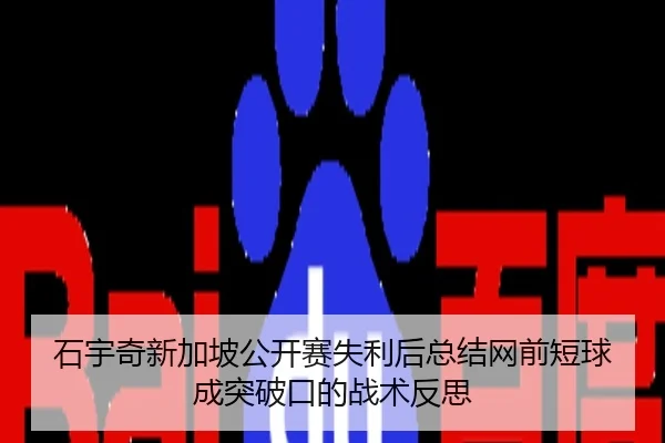 石宇奇新加坡公开赛失利后总结网前短球成突破口的战术反思